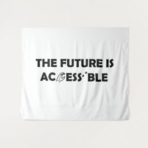 The Future Is Accessible ASL Sign Language Braille Tapestry