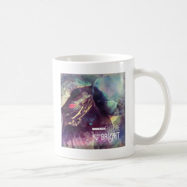 The Future is Bright, Myrtle the Turtle Coffee Mug (Right)