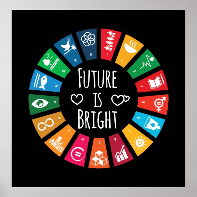 The Future Is Bright Poster (Front)