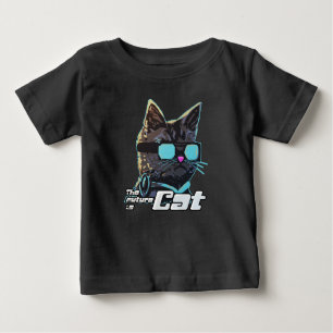 The Future is Cat Baby T-Shirt
