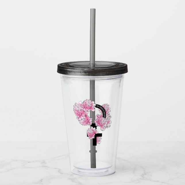 The Future is Female Acrylic Tumbler (Front)