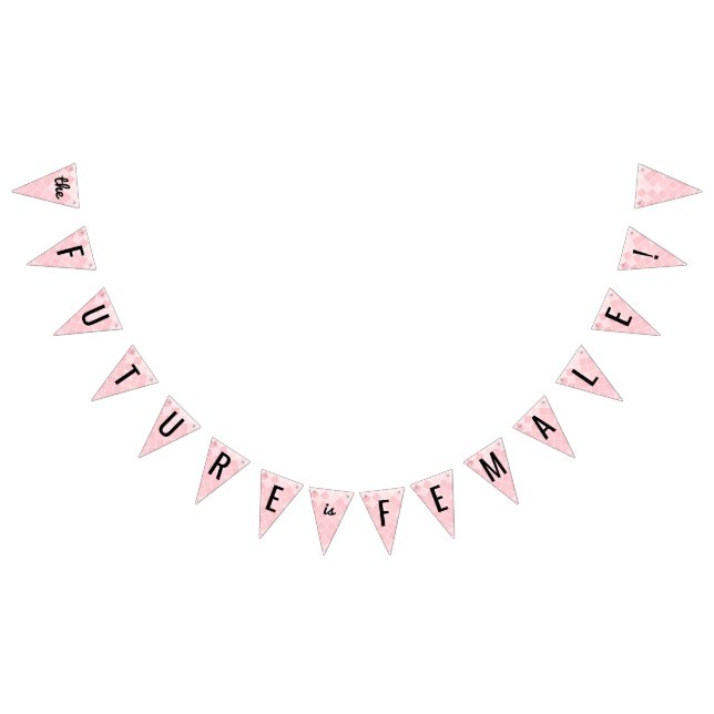 The Future is Female Bunting Banner (All)