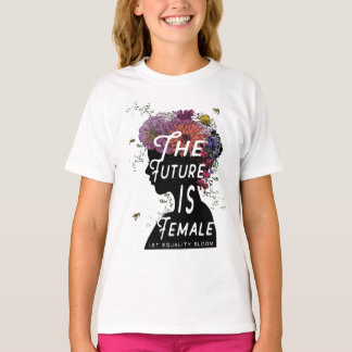 The Future Is Female - Football T-shirt youth