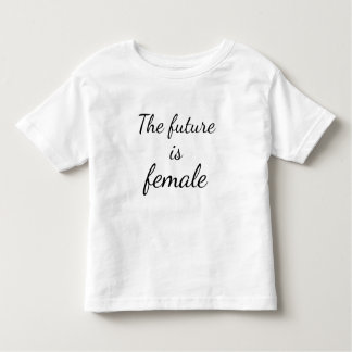 The Future is Female Toddler Jersey T-Shirt