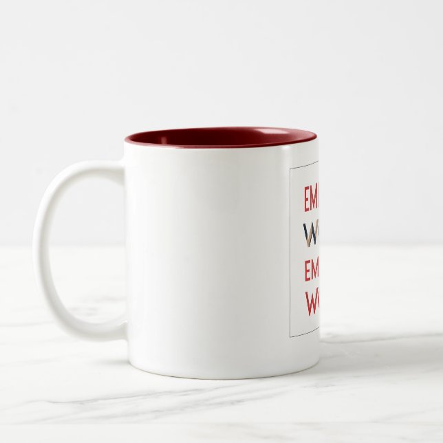 The Future is Female Two-Tone Coffee Mug (Left)