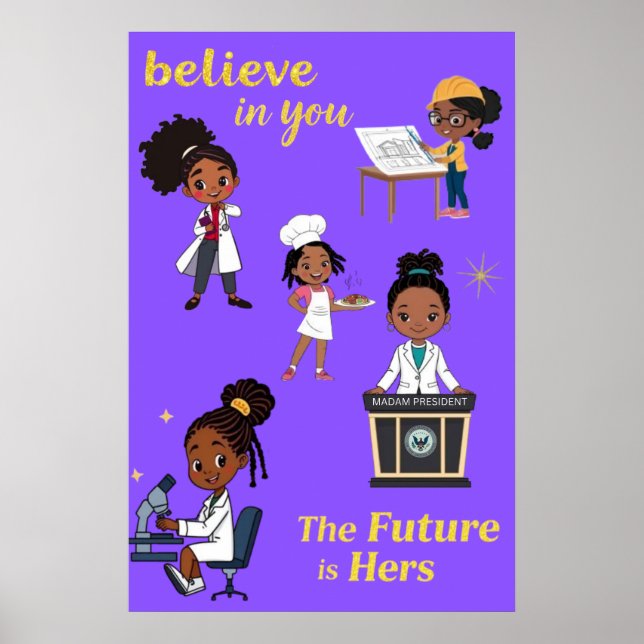 The Future Is Hers Poster (Front)