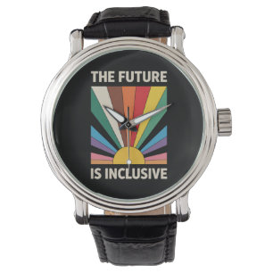 The Future Is Inclusive LGBTQ Pride Ally Rainbow Watch