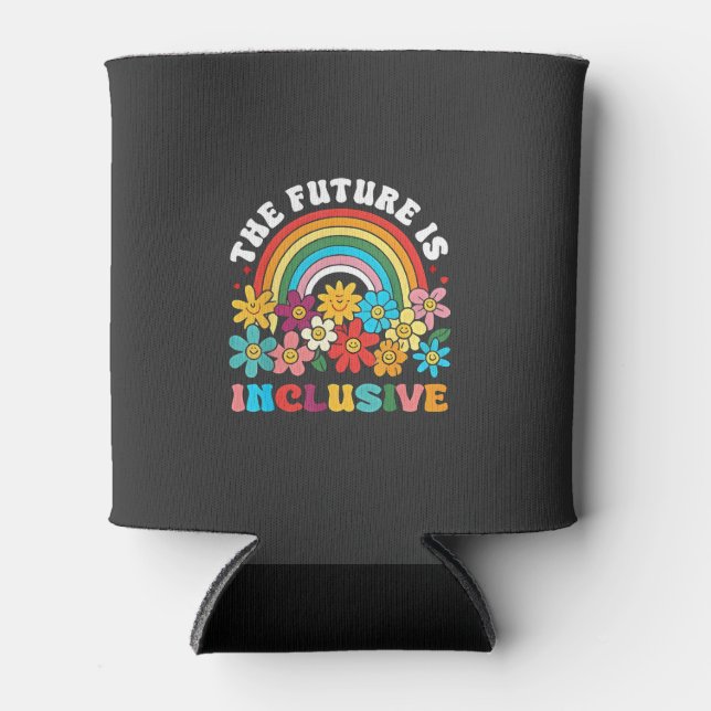 The Future Is Inclusive Pride Month LGBTQ  Can Cooler (Front)