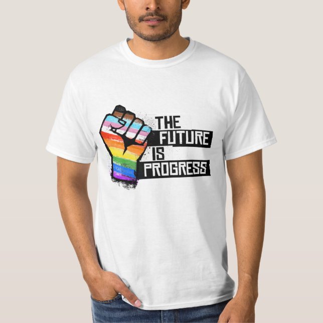 The Future is Progress T-Shirt (Front)