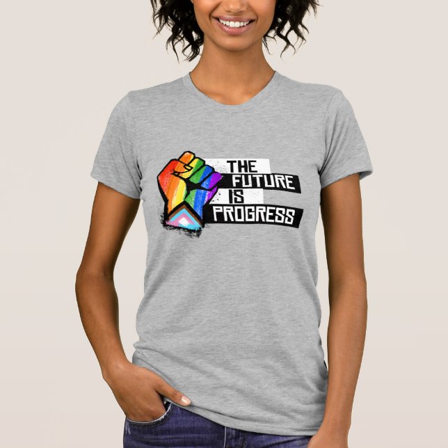 The Future is Progress T-Shirt (Front)