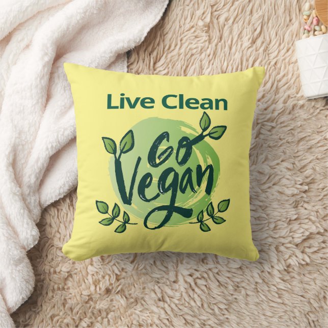 The Future is Vegan Design  Cushion (Blanket)