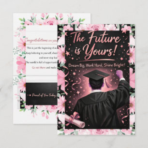 The Future is Yours – Graduation Encouragement Car Enclosure Card