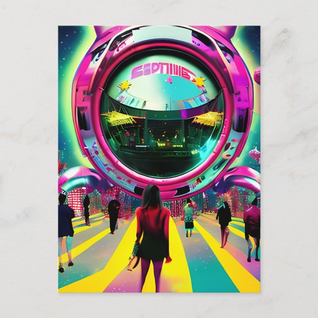 The Future Market Postcard (Front)