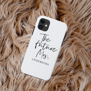 The Future Mrs and Your Name Modern Beauty Gift