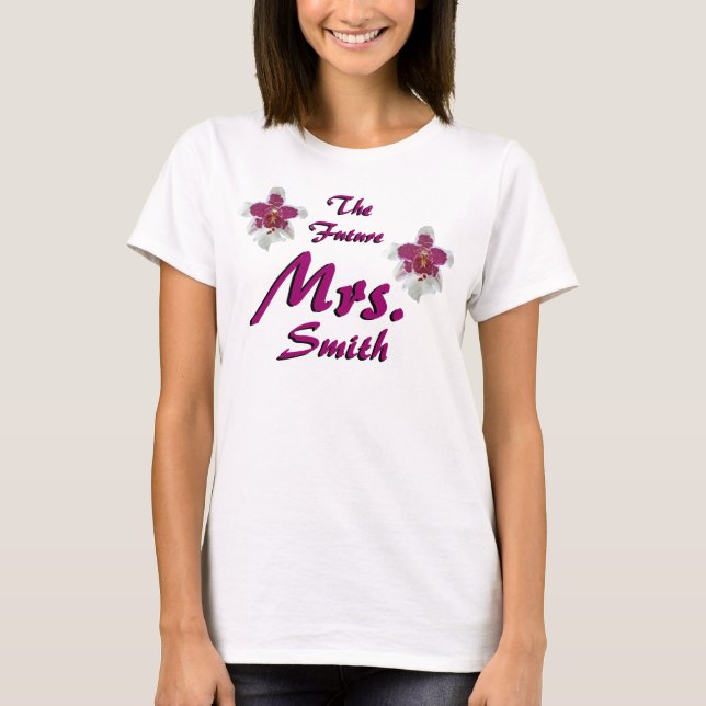 The Future Mrs. Customisable T-Shirt (Front)