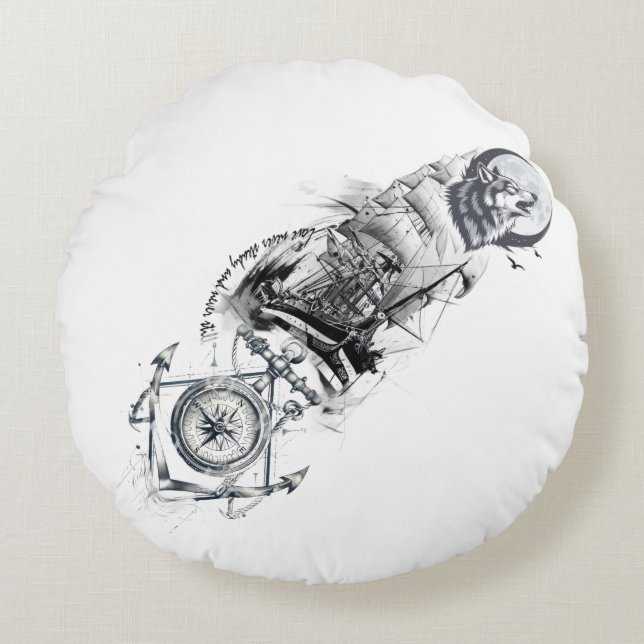 The Future of Naval Design | Advanced Autonomous  Round Cushion (Front)