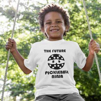The future Pickleball Ninja, cute  Baby T-Shirt