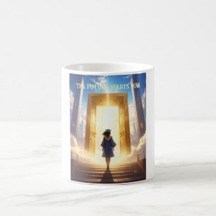 The Future Starts Now Graduation Mug