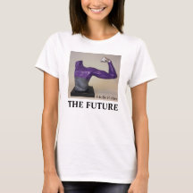 THE FUTURE-Women's white t-shirt