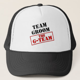 The G-Team Team Groom Trucker Hat