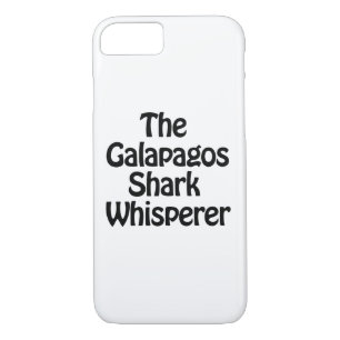 the galapagos shark whisperer iPhone 8/7 case