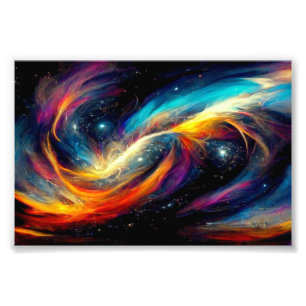 The Galaxy, Universe, Space Art, Stars, Science Photo Print