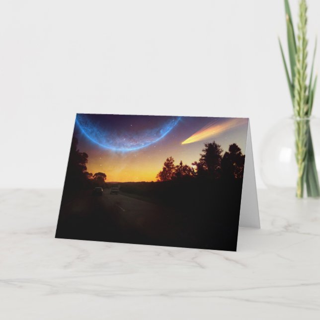 The Galaxy View Card (Front)