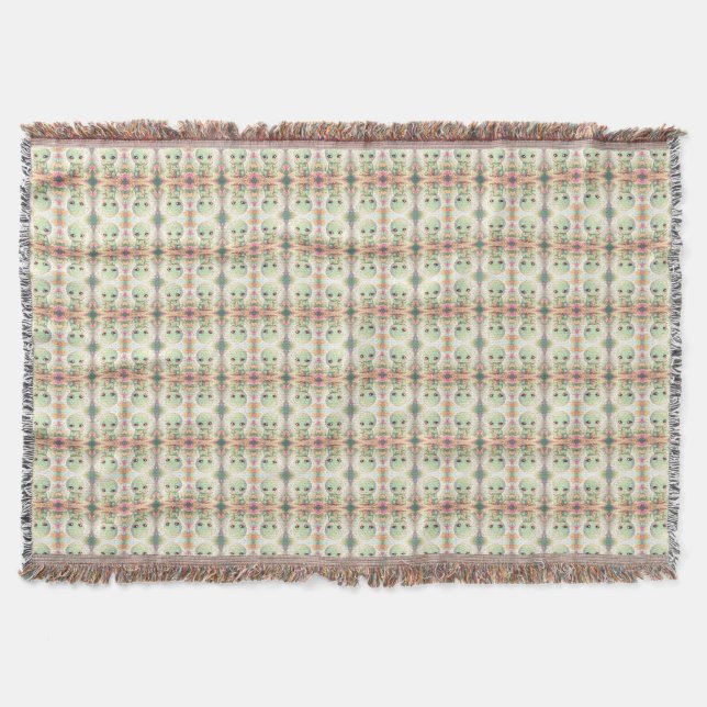 The Galaxy Wanderers of Nectar.1 Throw Blanket (Front)