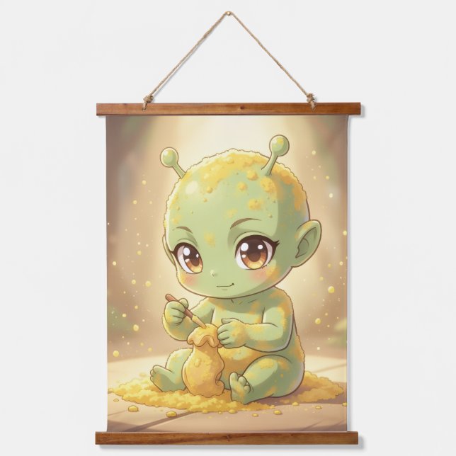 The Galaxy Wanderers of Nectar.2 Hanging Tapestry (Front)