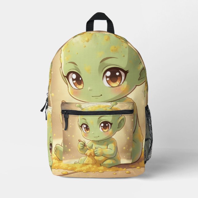 The Galaxy Wanderers of Nectar.2 Printed Backpack (Front)