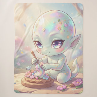 The Galaxy Wanderers of Nectar Sherpa Blanket