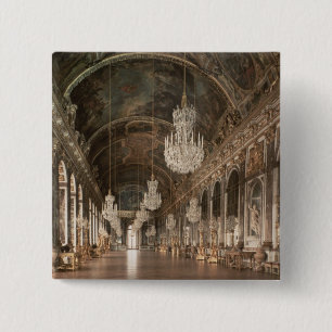 The Galerie des Glaces 1678-84 15 Cm Square Badge