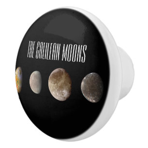 The Galilean Moons Ceramic Knob