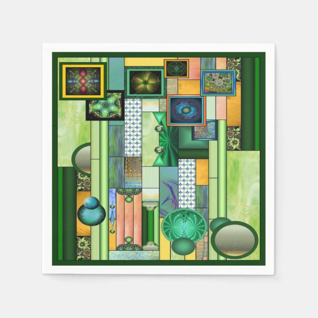 The Gallery Cocktail Napkin (Front)