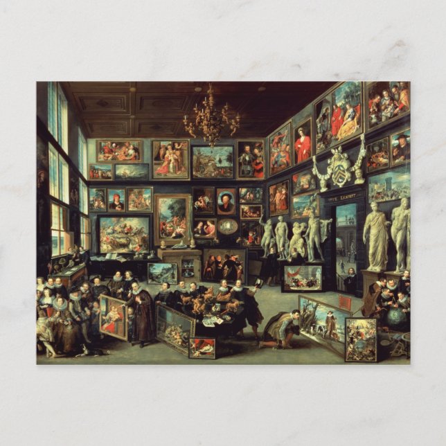 The Gallery of Cornelis van der Geest Postcard (Front)