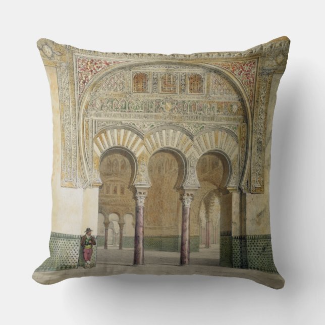 The Gallery of the Court of Lions at the Alhambra, Cushion (Front)