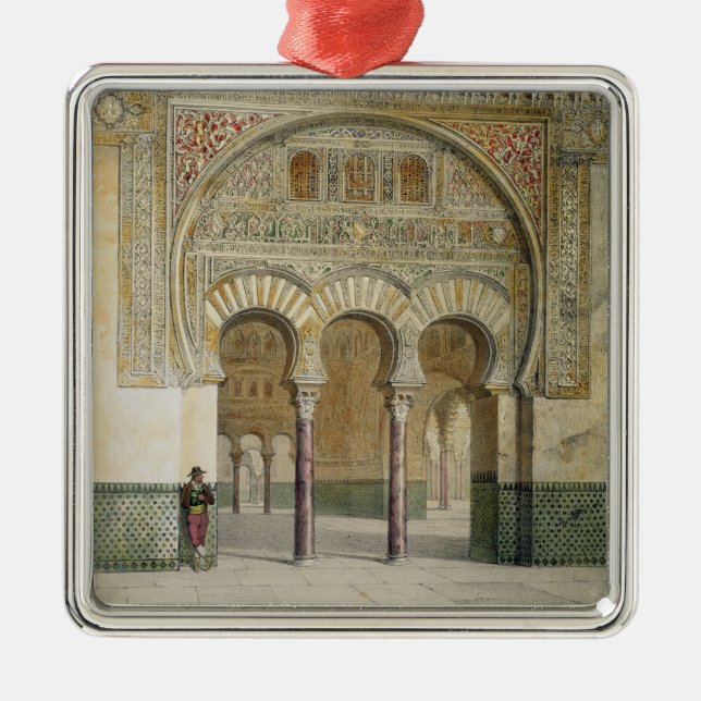 The Gallery of the Court of Lions at the Alhambra, Metal Ornament (Front)