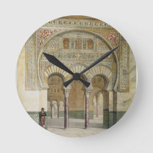 The Gallery of the Court of Lions at the Alhambra, Round Clock