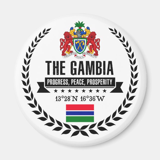 The Gambia Magnet (Front)