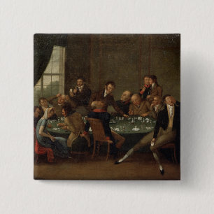 The Gambling House 15 Cm Square Badge