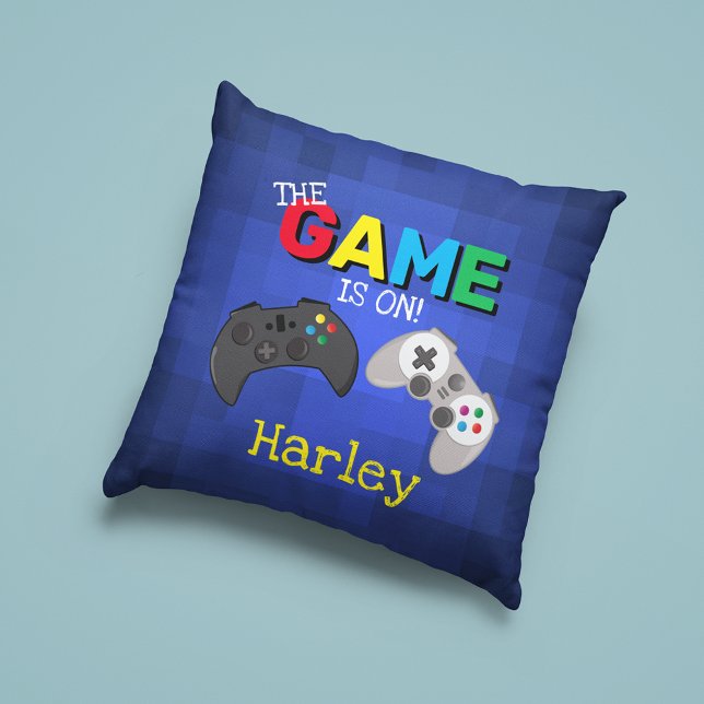 The Game Is On! | Video Game Cushion (Creator Uploaded)