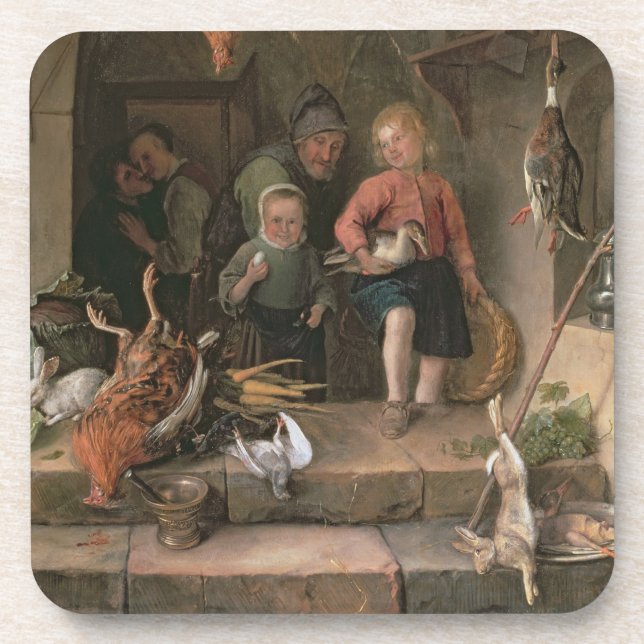 The Game Larder (panel) Coaster (Front)
