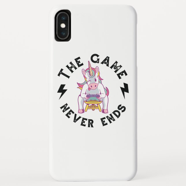 The Game never ends Case-Mate iPhone Case (Back)