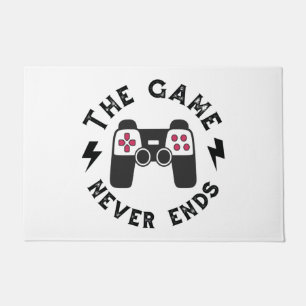 The Game never ends Doormat