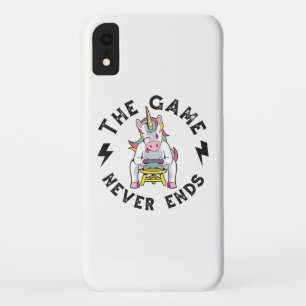 The Game never ends for Unicorns iPhone XR Case