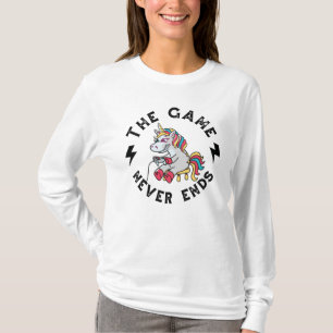 The Game never ends for Unicorns T-Shirt