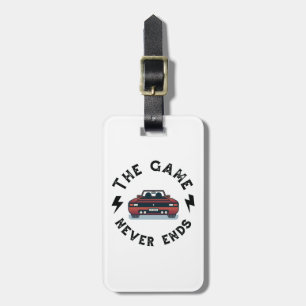 The Game never ends Luggage Tag