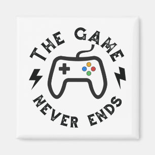 The Game never ends Magnet