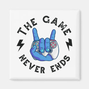 The Game never ends Magnet