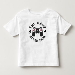 The Game never ends Toddler T-Shirt